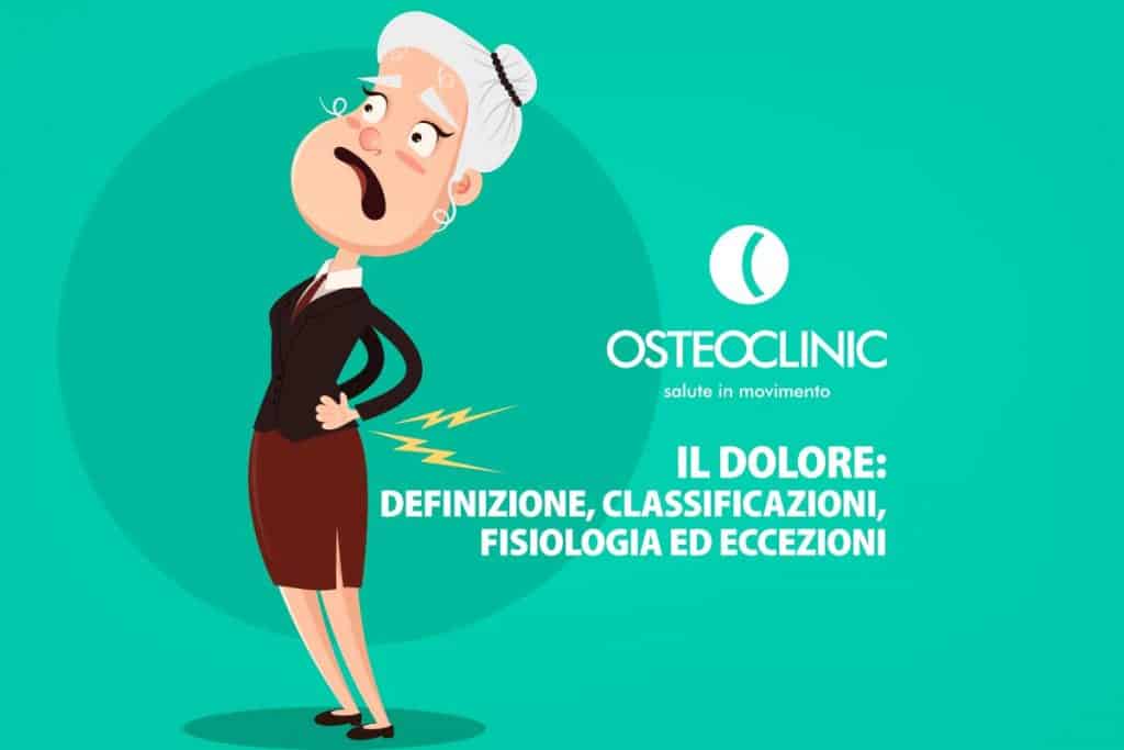 Tipi di dolore, definizione iasp ed eccezioni