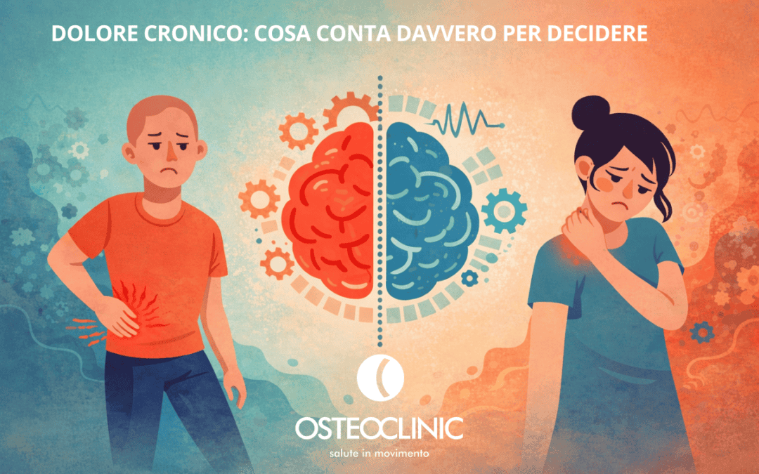 Dolore cronico: come lo interpreto, come decido cosa fare e quando ha senso cambiare strategia